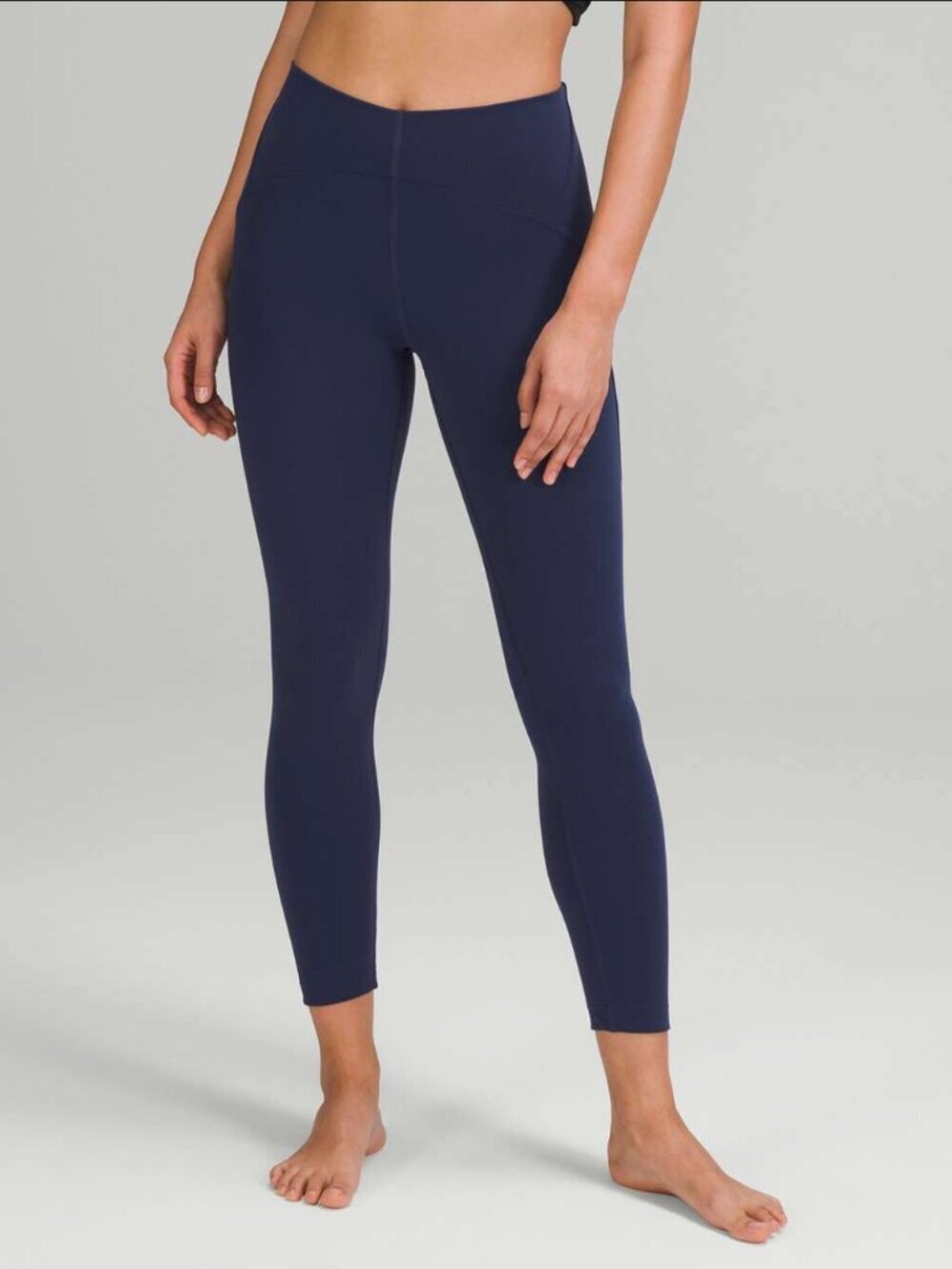 Lululemon Instill High-Rise Tight 25” High Rise Leggings, Night Sea Blue, size 2